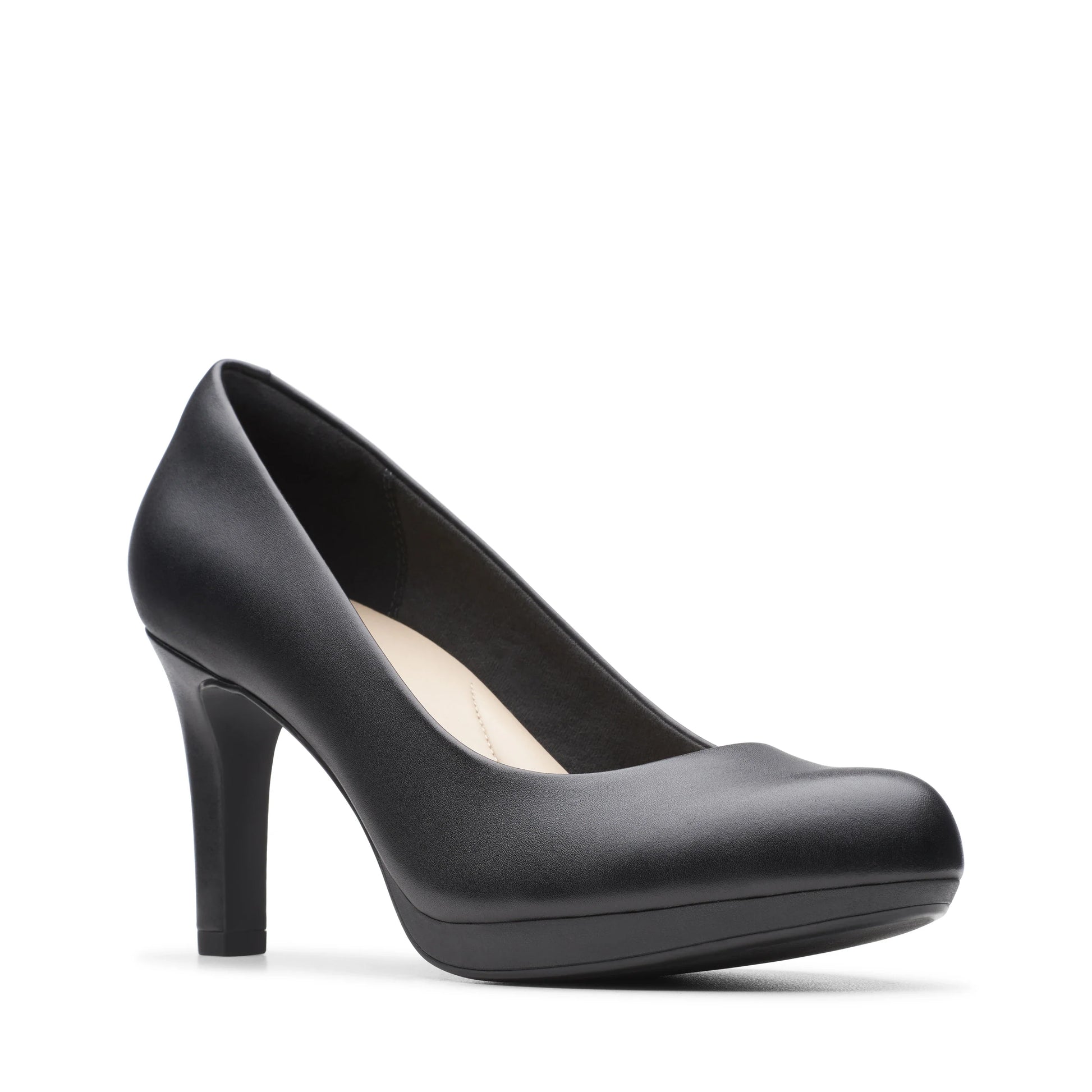 Zapatos de vestir para mujer de la marca clarks modelo adriel viola black leather en color negro