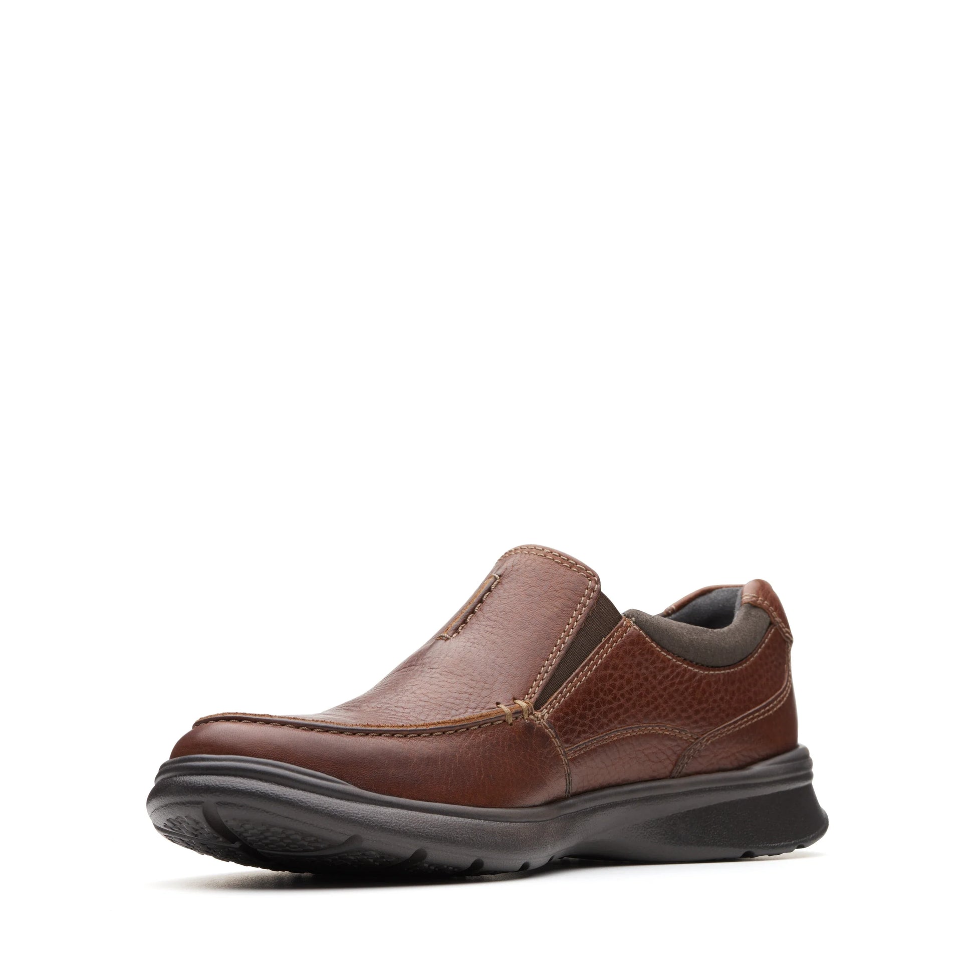 Zapatos casual para hombre de la marca clarks modelo cotrell free tobacco leather en color marrón