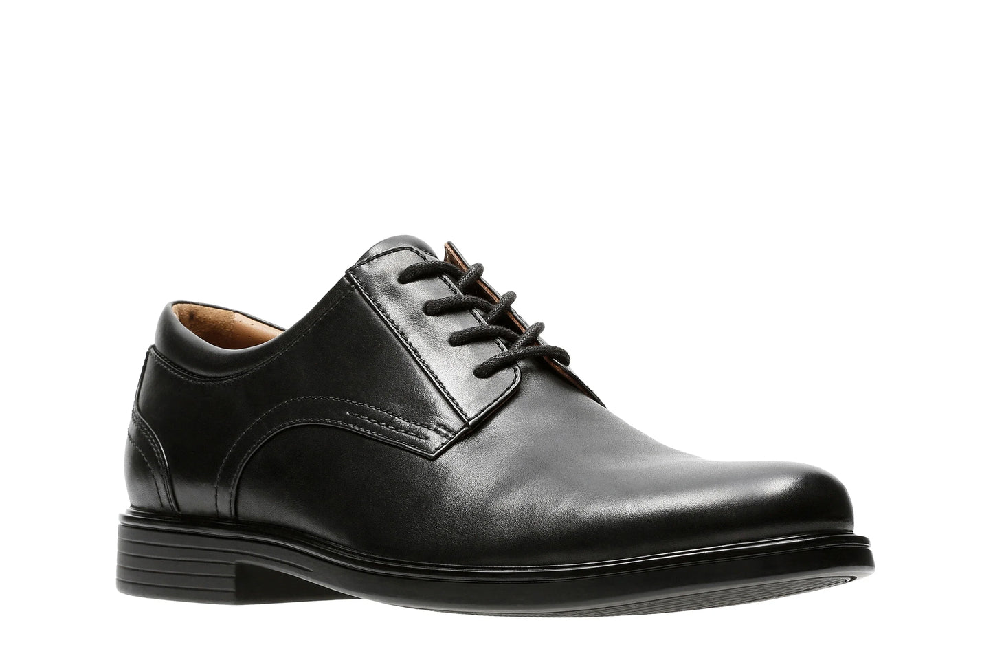 Zapatos de vestir para hombre de la marca clarks modelo un aldric lace black leather en color negro