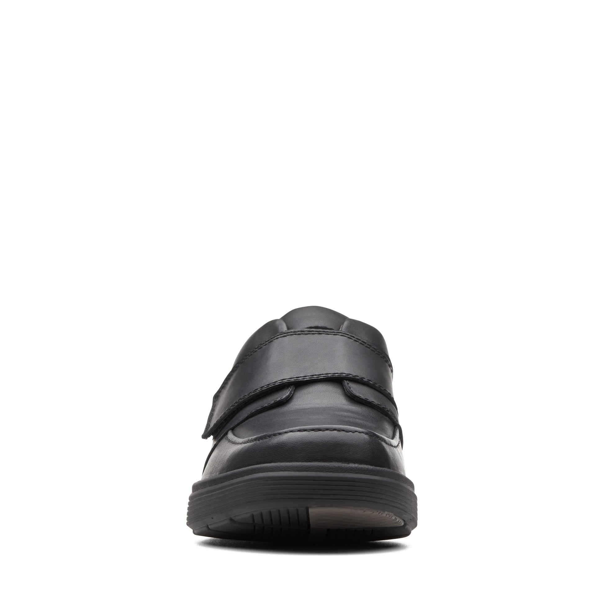 Zapatos casual para hombre de la marca clarks modelo un abode strap black leather en color negro