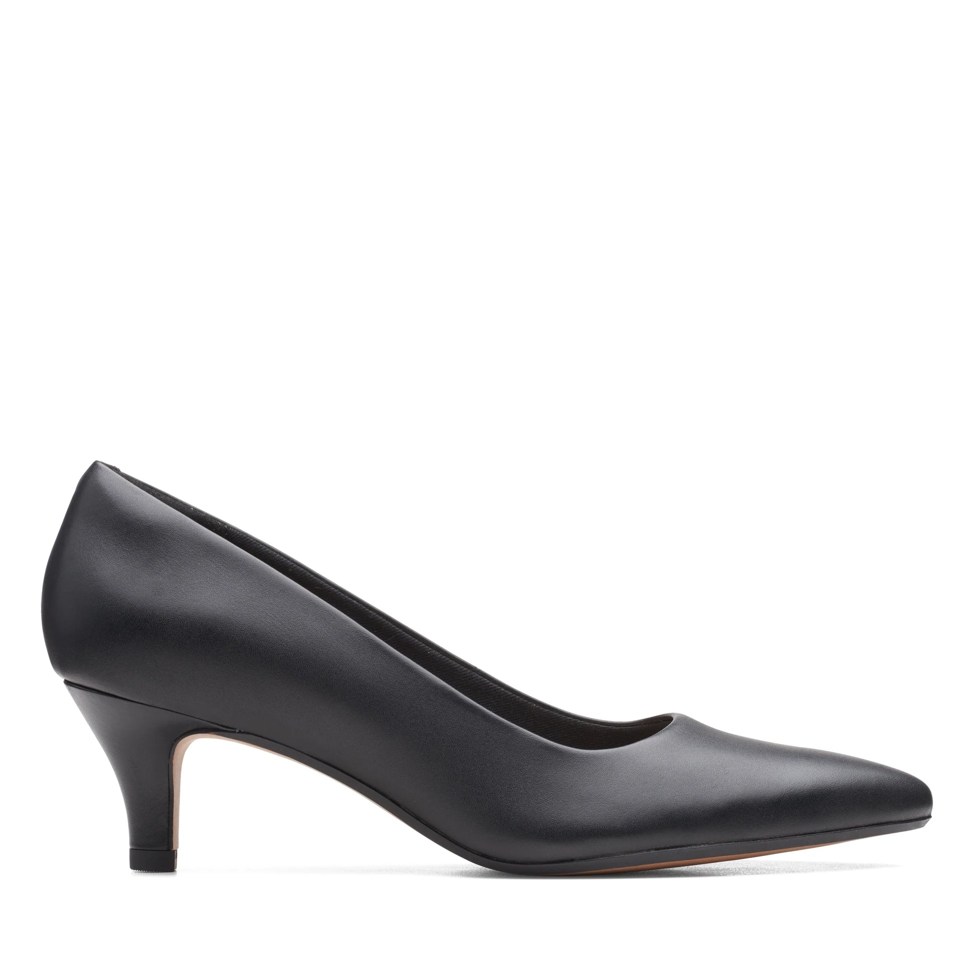 Zapatos de vestir para mujer de la marca clarks modelo linvale jerica black leather en color negro