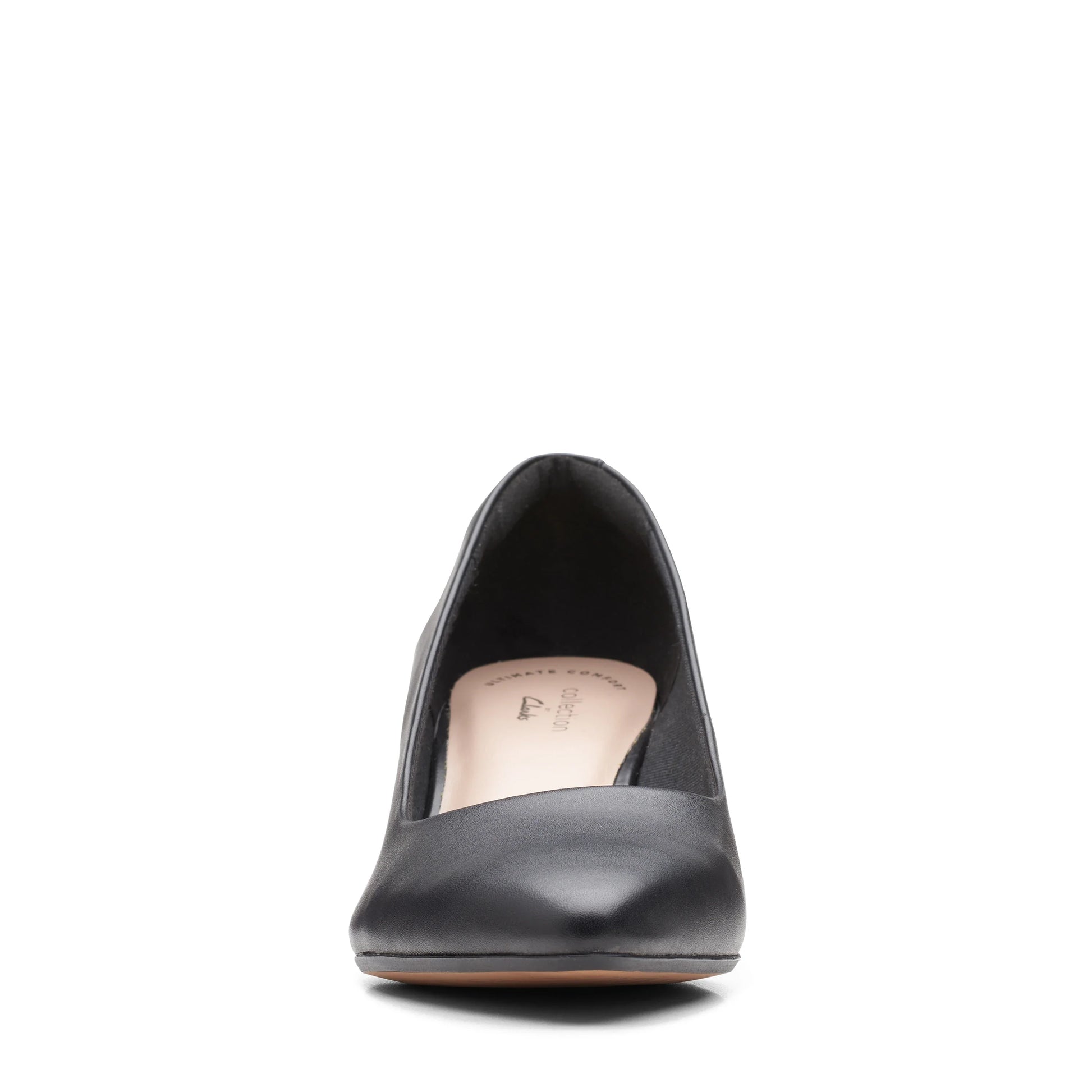 Zapatos de vestir para mujer de la marca clarks modelo linvale jerica black leather en color negro