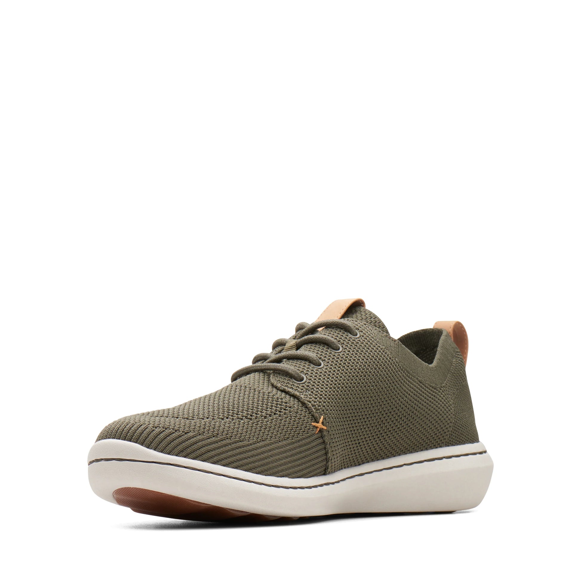 Zapatos casual para hombre de la marca clarks modelo step urban mix khaki en color caqui