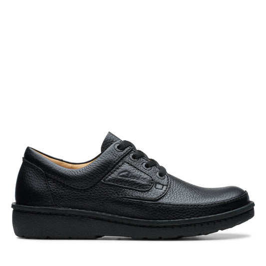 Zapatos casual para hombre de la marca clarks modelo nature ii black en color negro