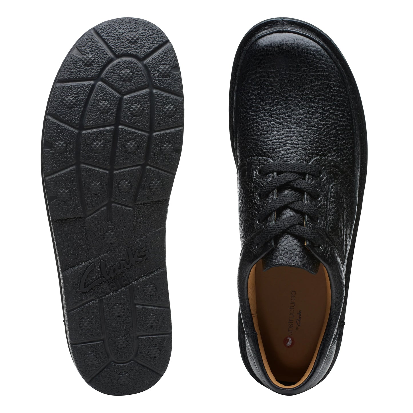 Zapatos casual para hombre de la marca clarks modelo nature ii black en color negro