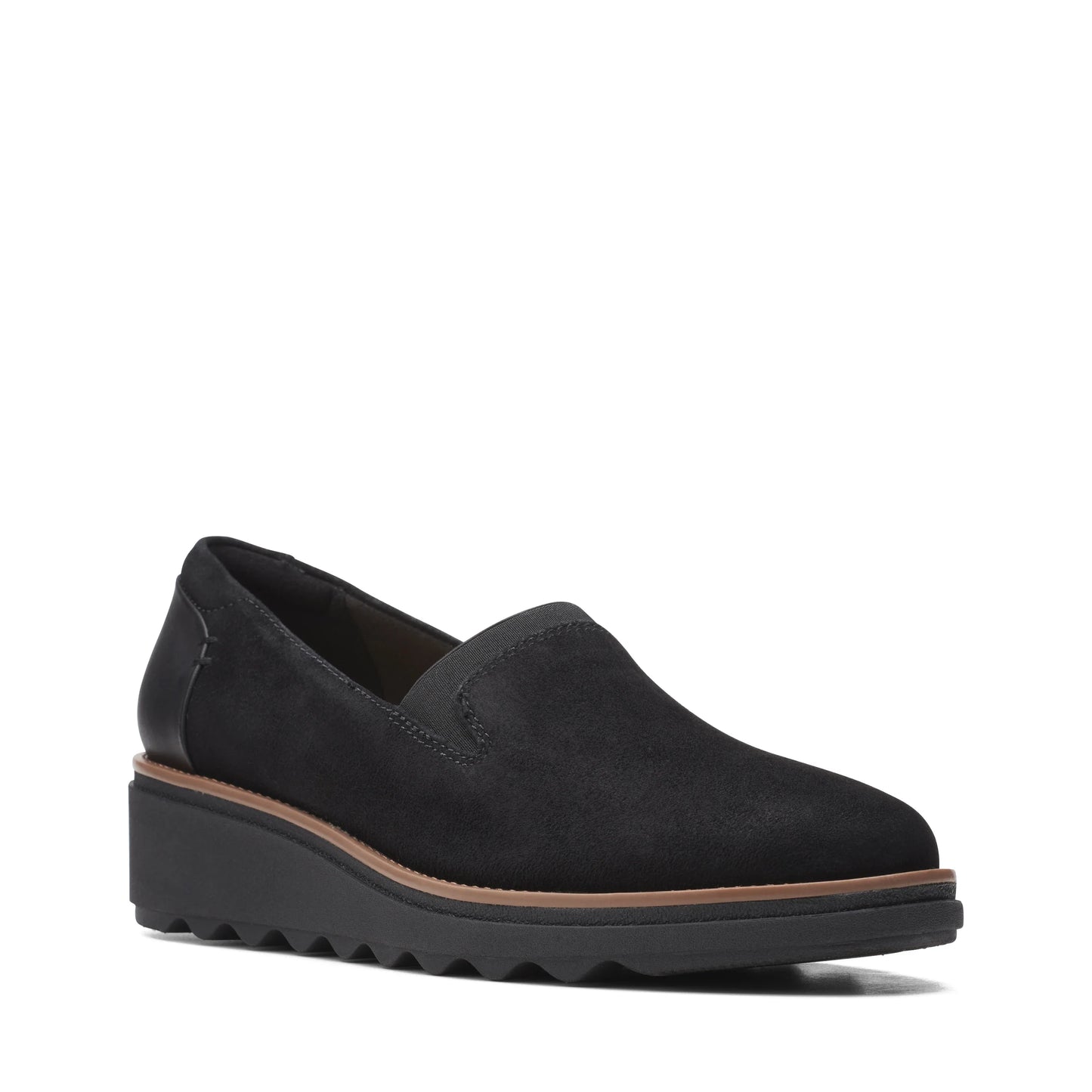 Zapatos casual para mujer de la marca clarks modelo sharon dolly black en color negro