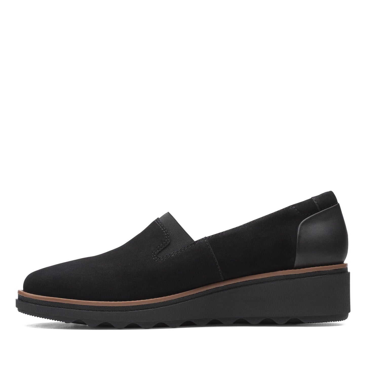 Zapatos casual para mujer de la marca clarks modelo sharon dolly black en color negro