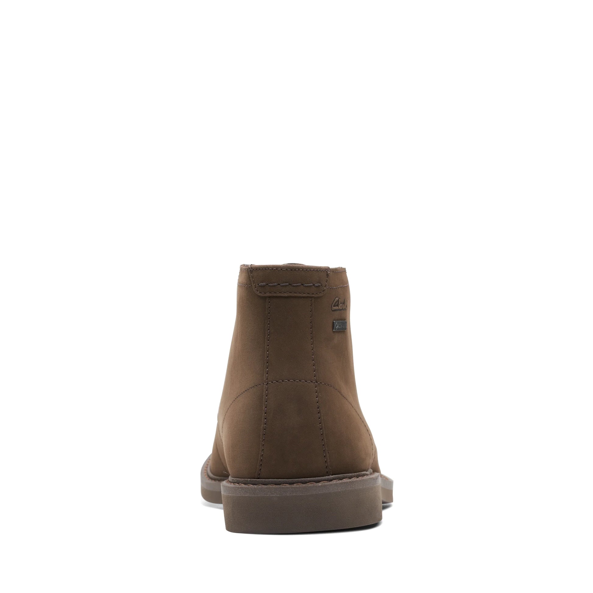 Botas para hombre de la marca clarks modelo atticuslthigtx dark brown nub en color marrón