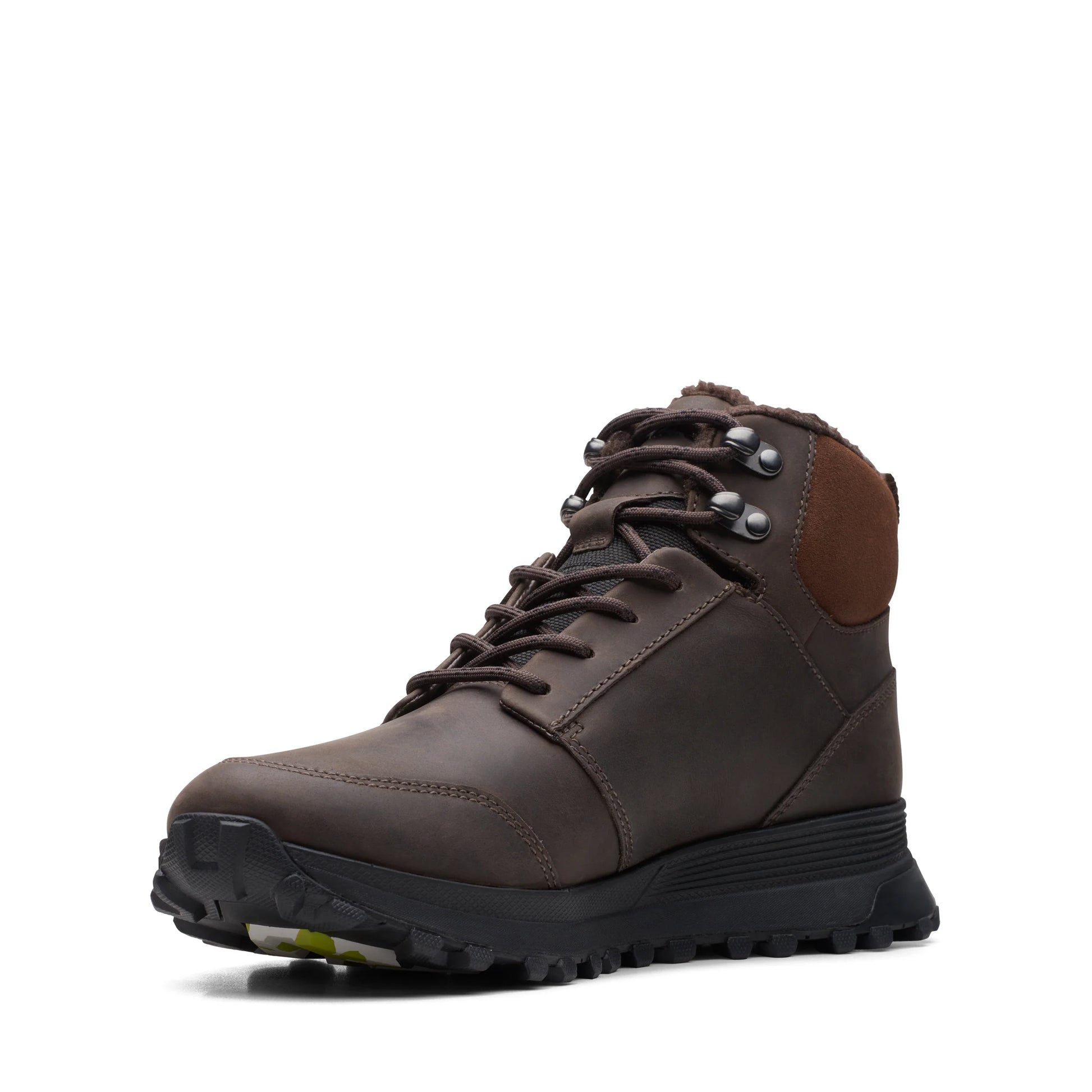 Botas para hombre de la marca clarks modelo atl trek up wp brown wlined lea en color marrón