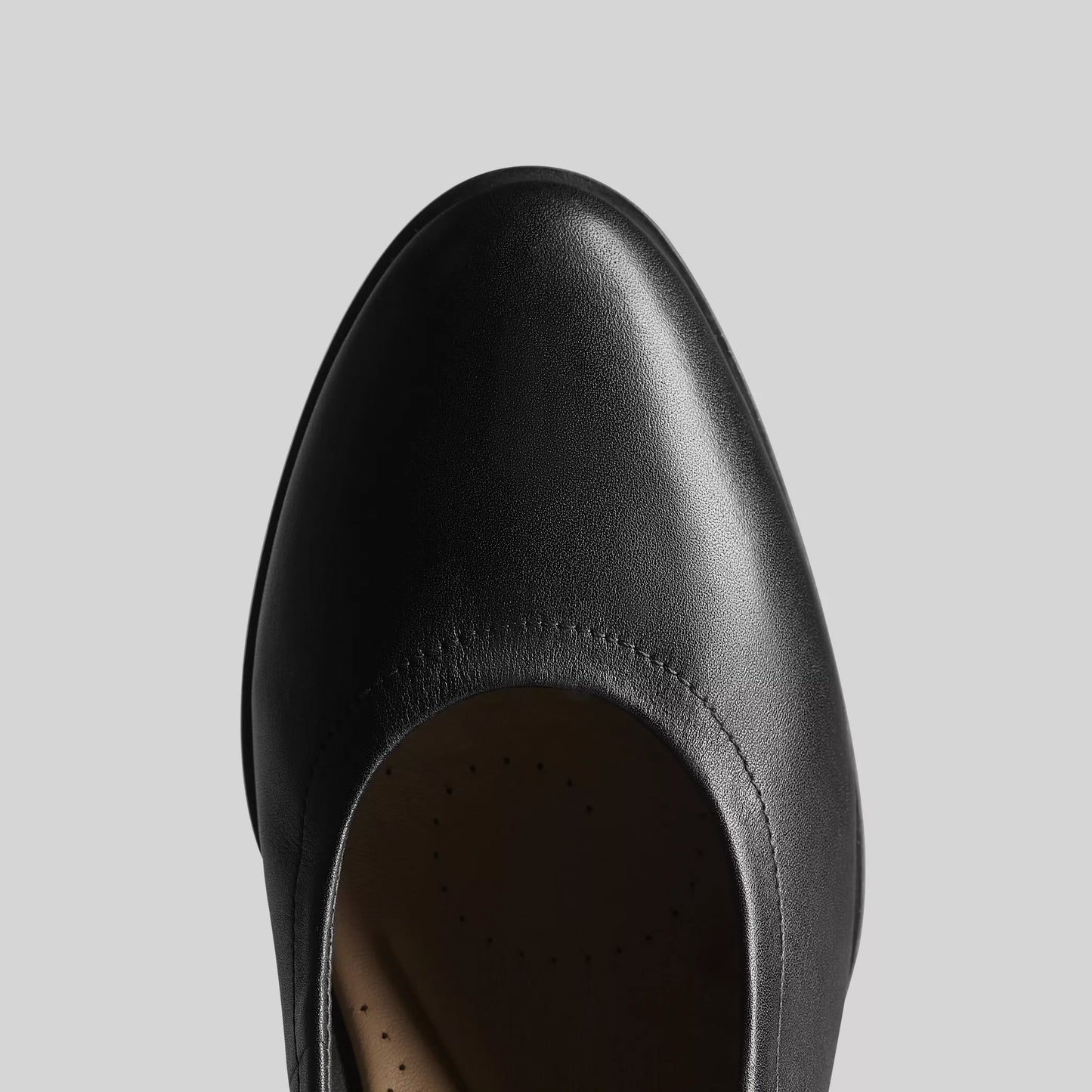 CLARKS | SABATES DE VESTIR DONA | FREVA55 COURT BLACK LEATHER | NEGRE