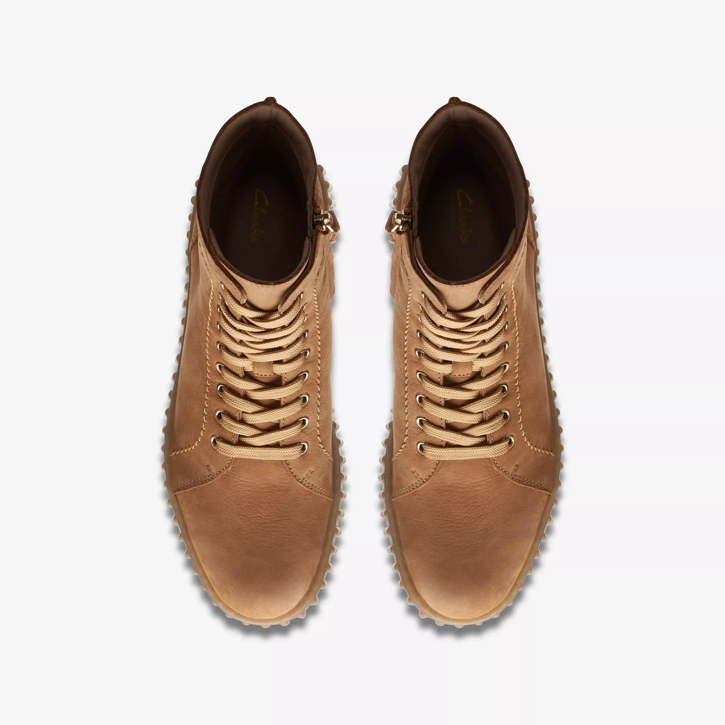 CLARKS | BOTAS MUJER | TORHILL RISE LIGHT TAN NUBUCK | BEIGE