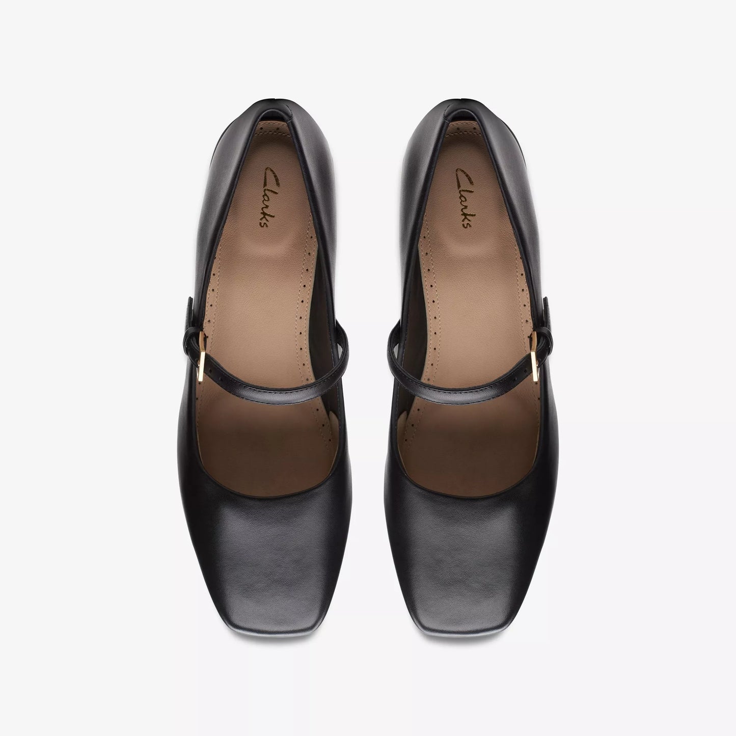 CLARKS | ZAPATOS DE VESTIR | MUJER | SEREN30 BUCKLE BLACK LEATHER | NEGRO