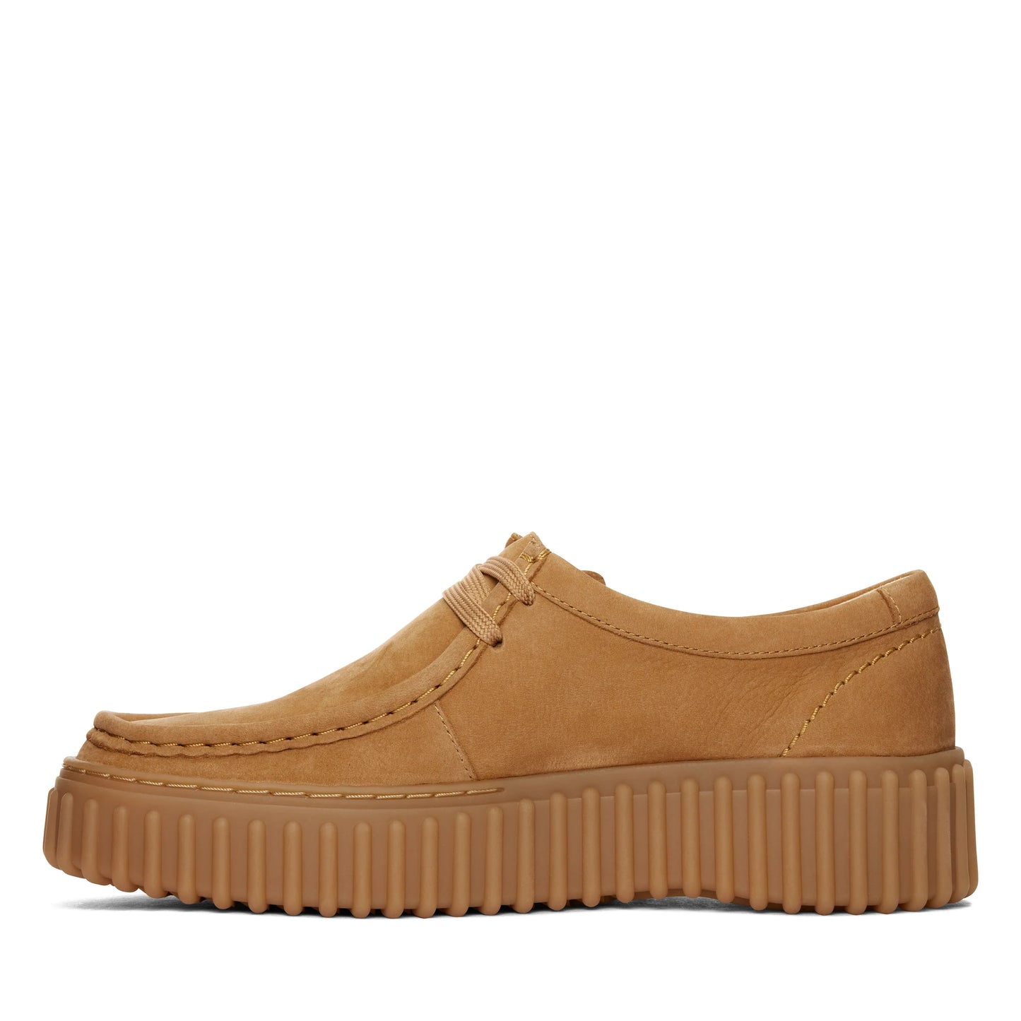 Zapatos casual para mujer de la marca clarks modelo torhill bee light tan nubuck en color beige