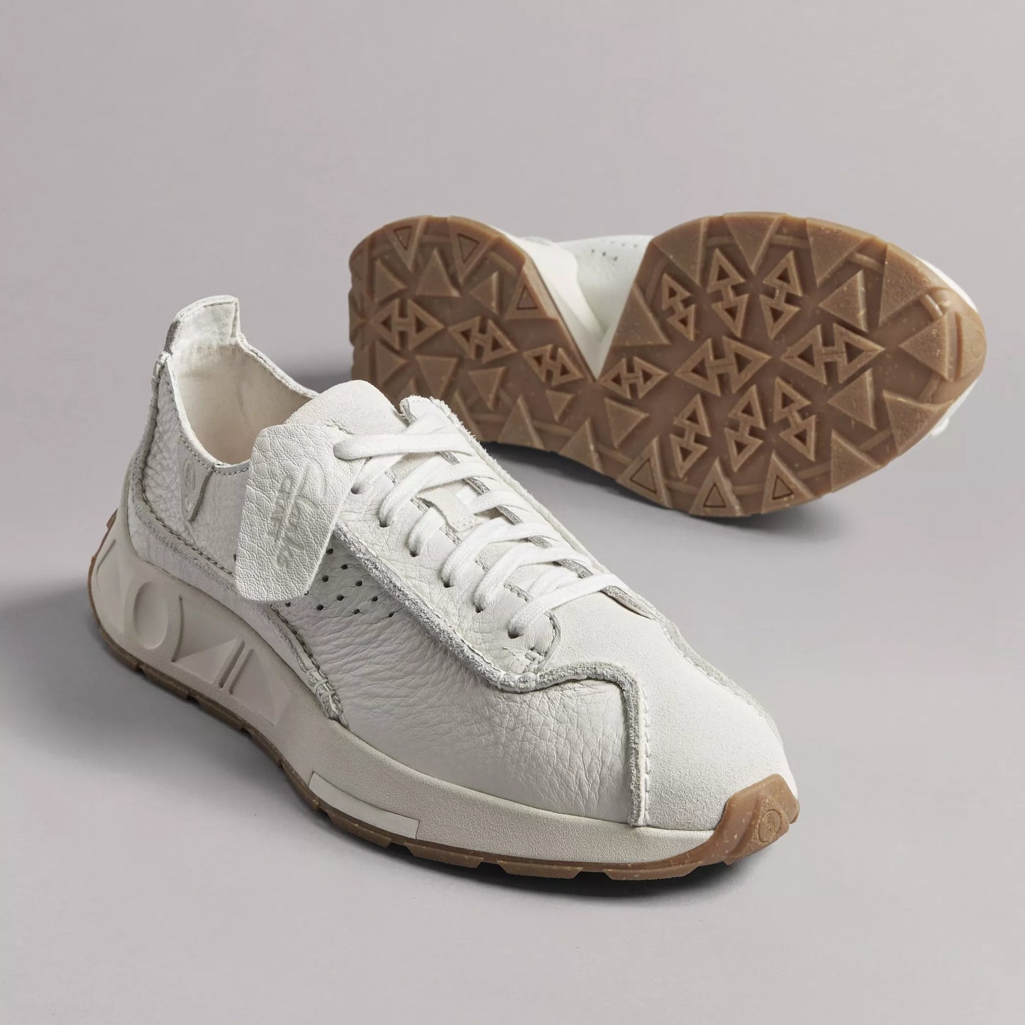 CLARKS | スニーカー | メンズ | クラフト スピード ホワイト レザー | ホワイト