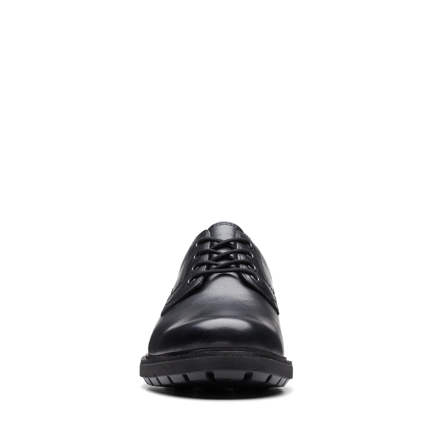 Zapatos casual para hombre de la marca clarks modelo batcombe tie black leather en color negro