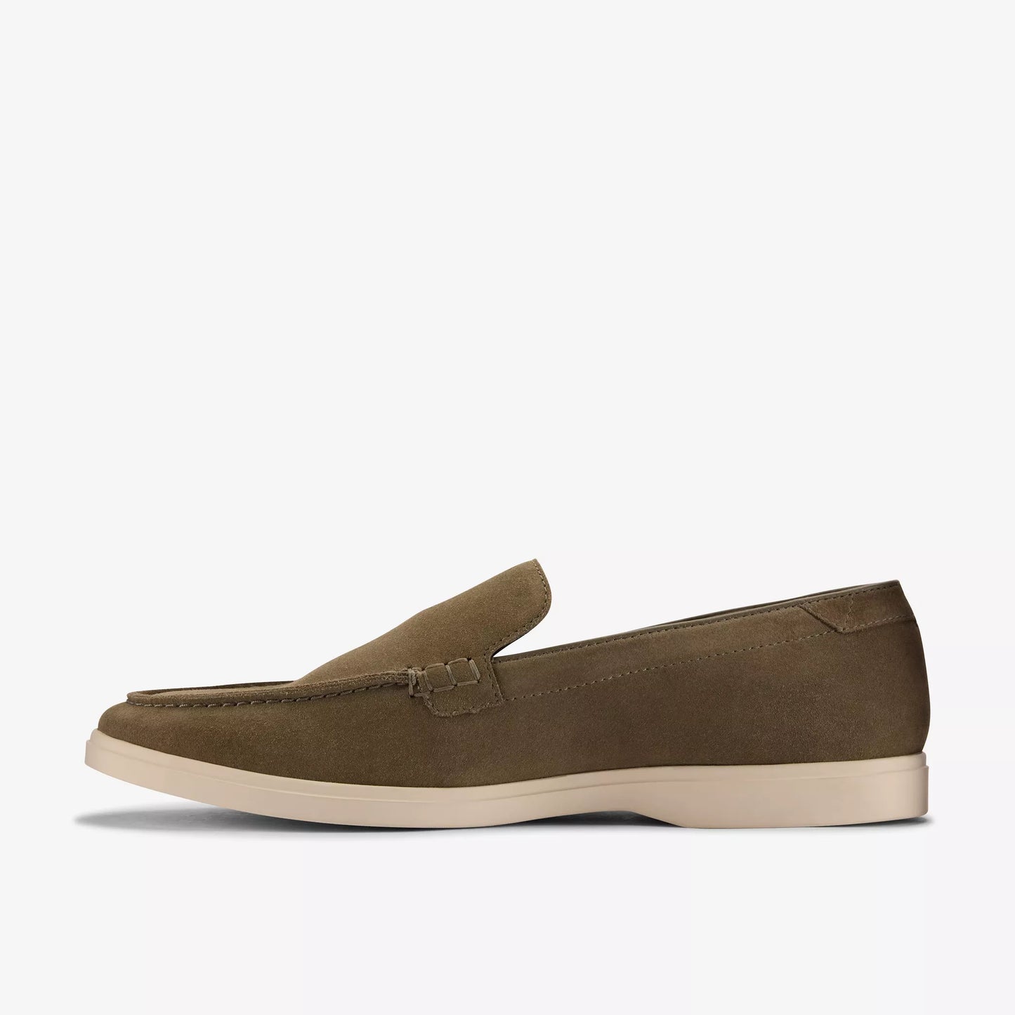 CLARKS | SCARPE CASUAL PER UOMINI | TORFORD EASY OLIVE SUEDE | VERDE