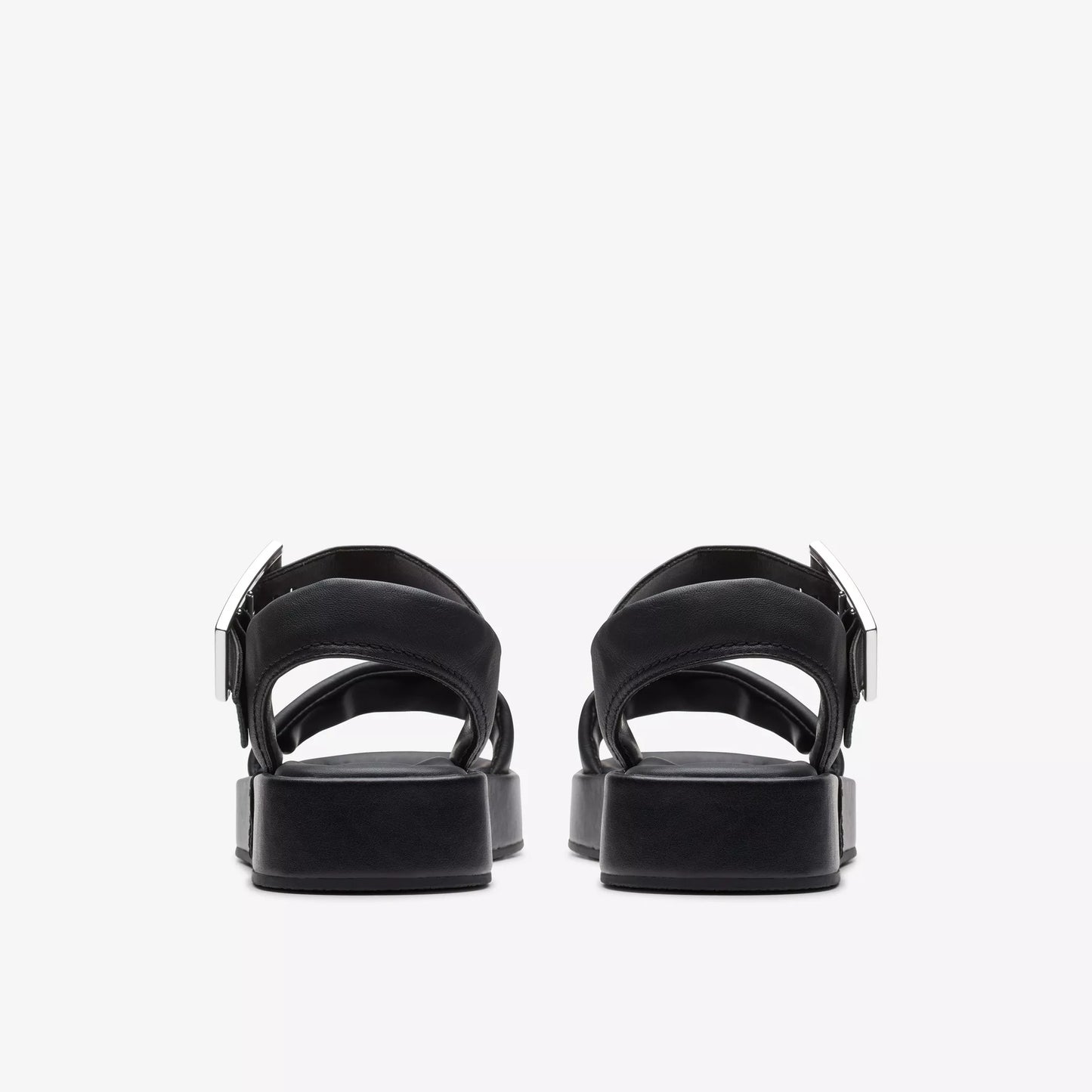 CLARKS | WOMEN'S SANDALS | ALDA STRAP BLACK LEATHER | BLACK