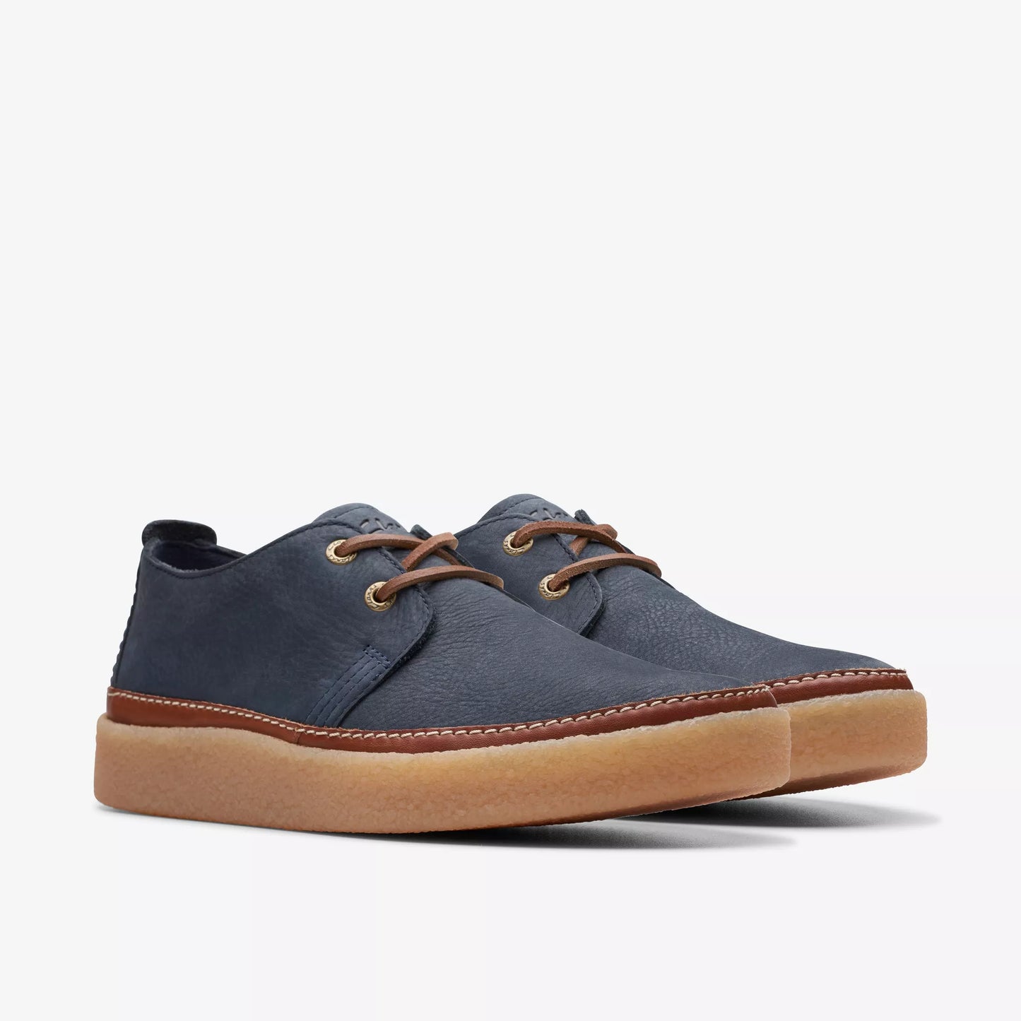 CLARKS | SCHOENEN | HEREN | CLARKWOOD LAAG NAVY NUBUCK