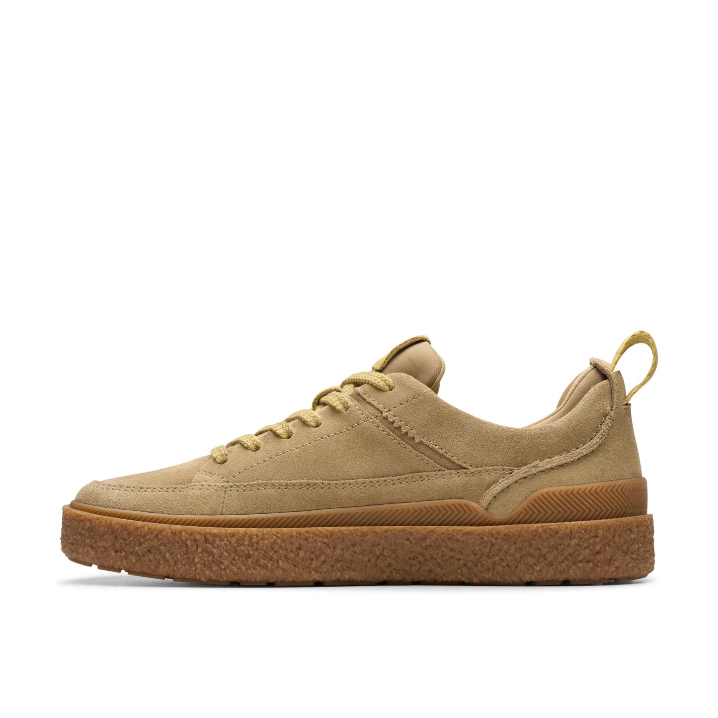 Zapatillas deportivas para hombre de la marca clarks modelo somerset lace oakwood suede en color marrón