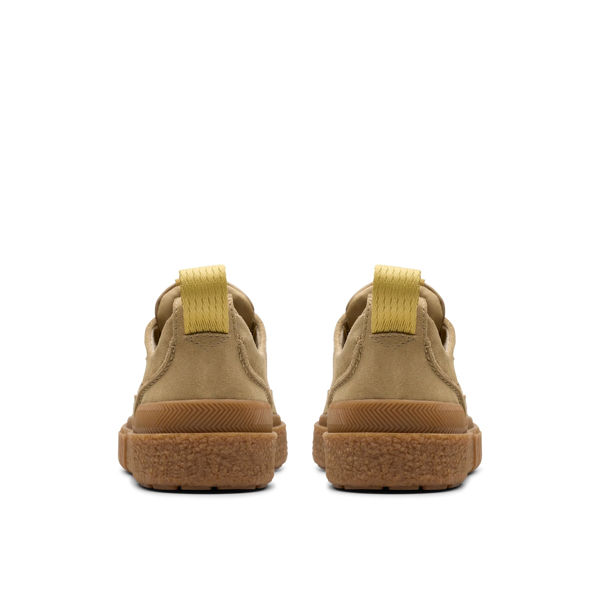 CLARKS SOMERSET LACE BROWN OAKWOOD SUEDE SNEAKERS FOR MEN Tascon