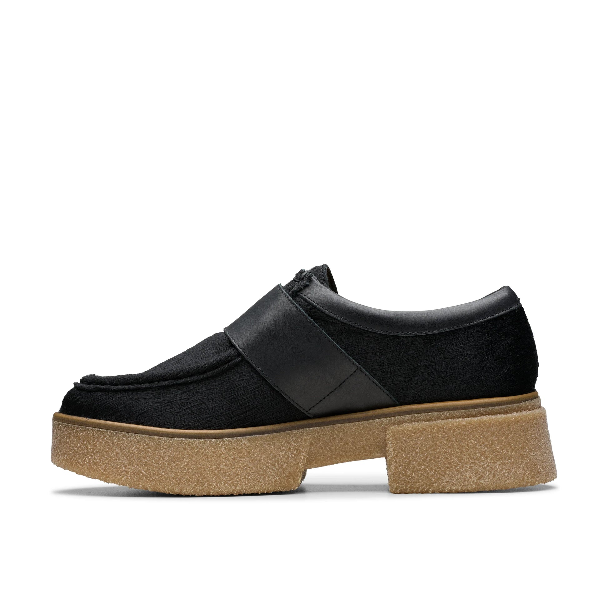 Zapatos casual para mujer de la marca clarks modelo linoso monk black interest en color negro