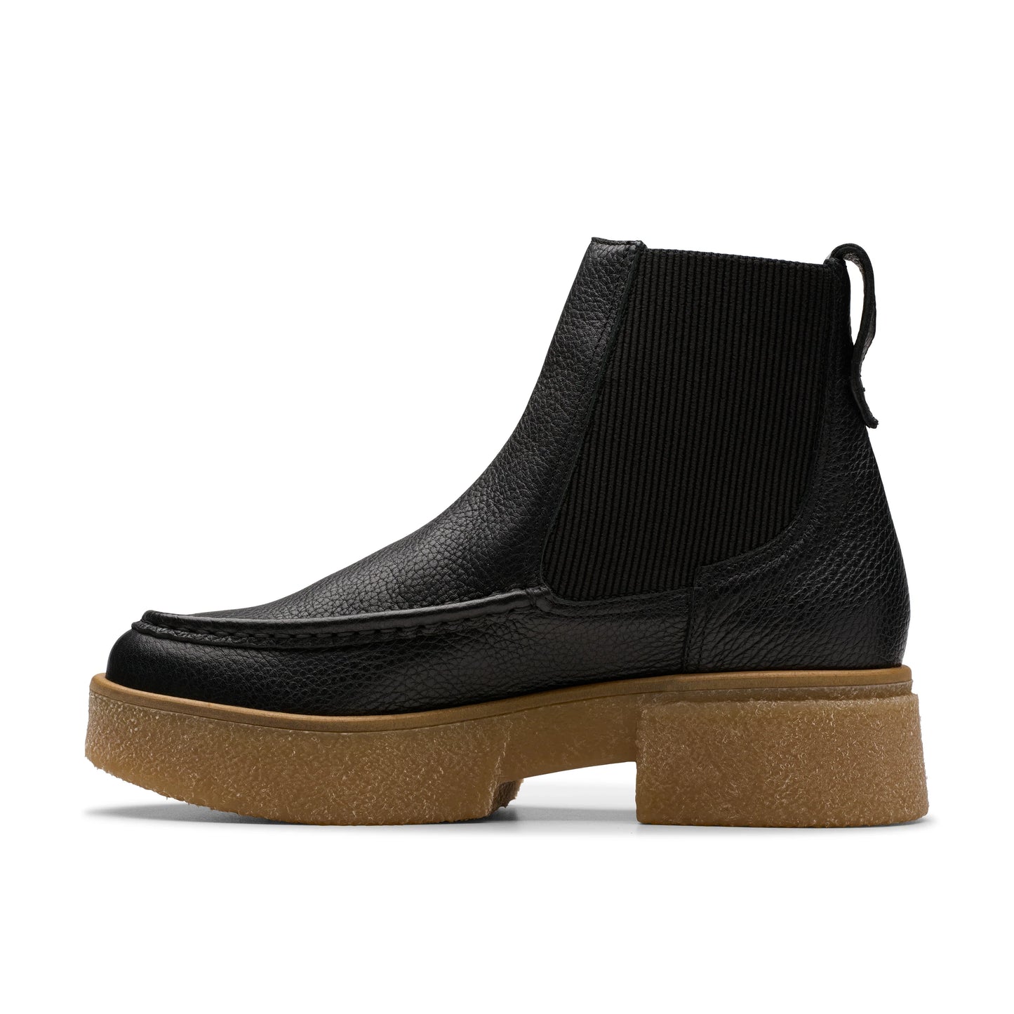 Botas para mujer de la marca clarks modelo linoso top black leather en color negro