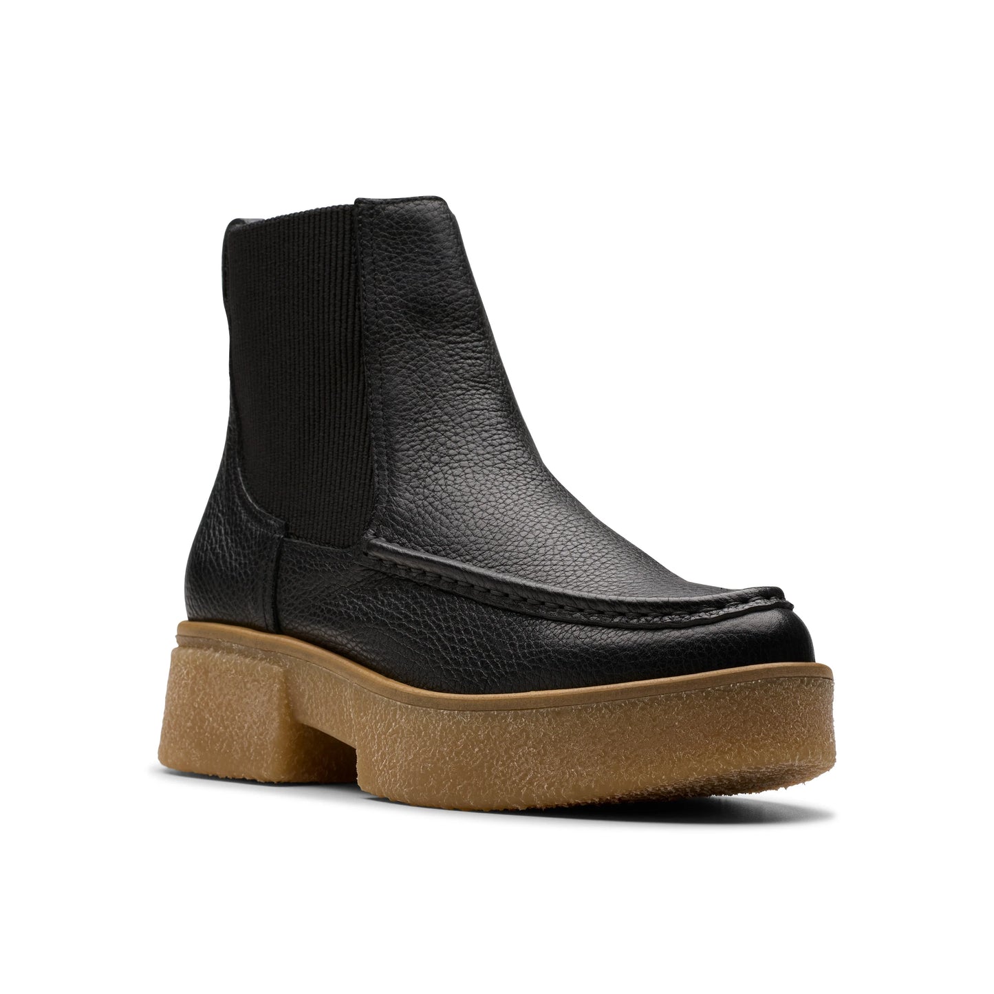 Botas para mujer de la marca clarks modelo linoso top black leather en color negro