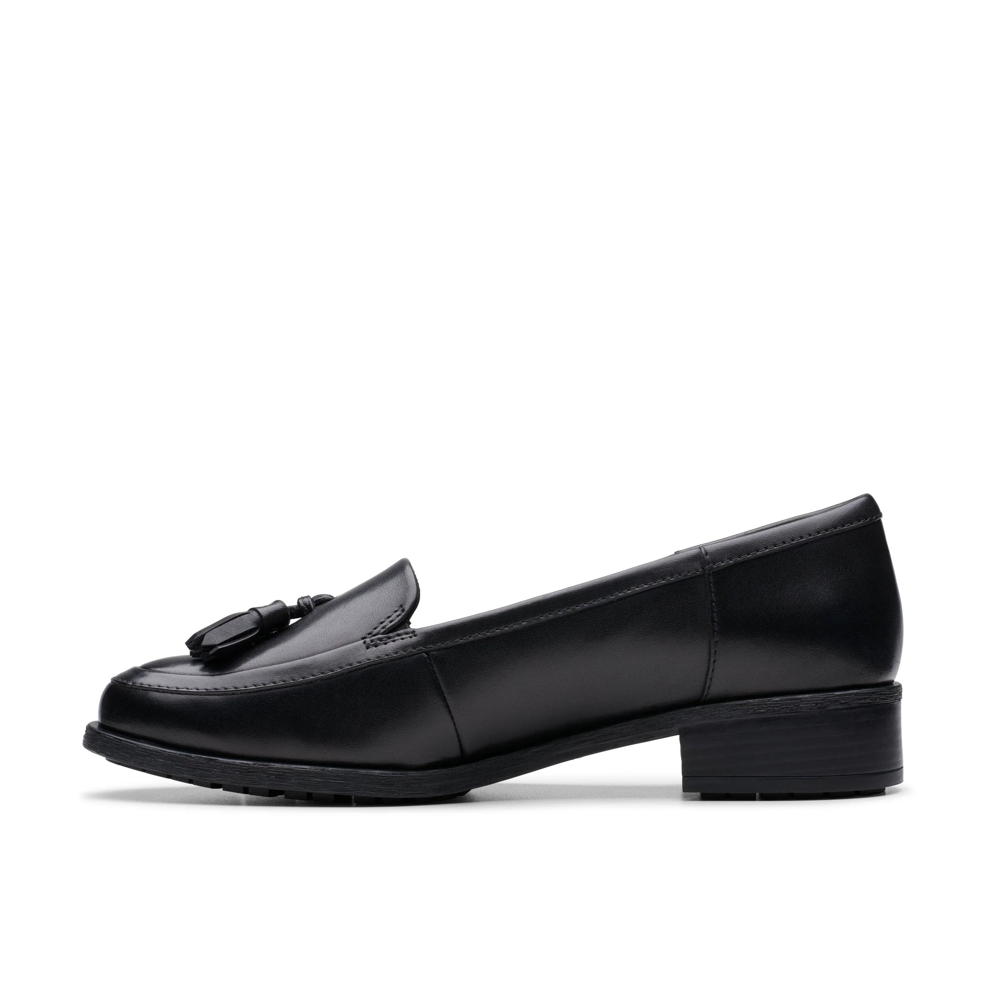 Zapatos de vestir para mujer de la marca clarks modelo havisham edge black leather en color negro