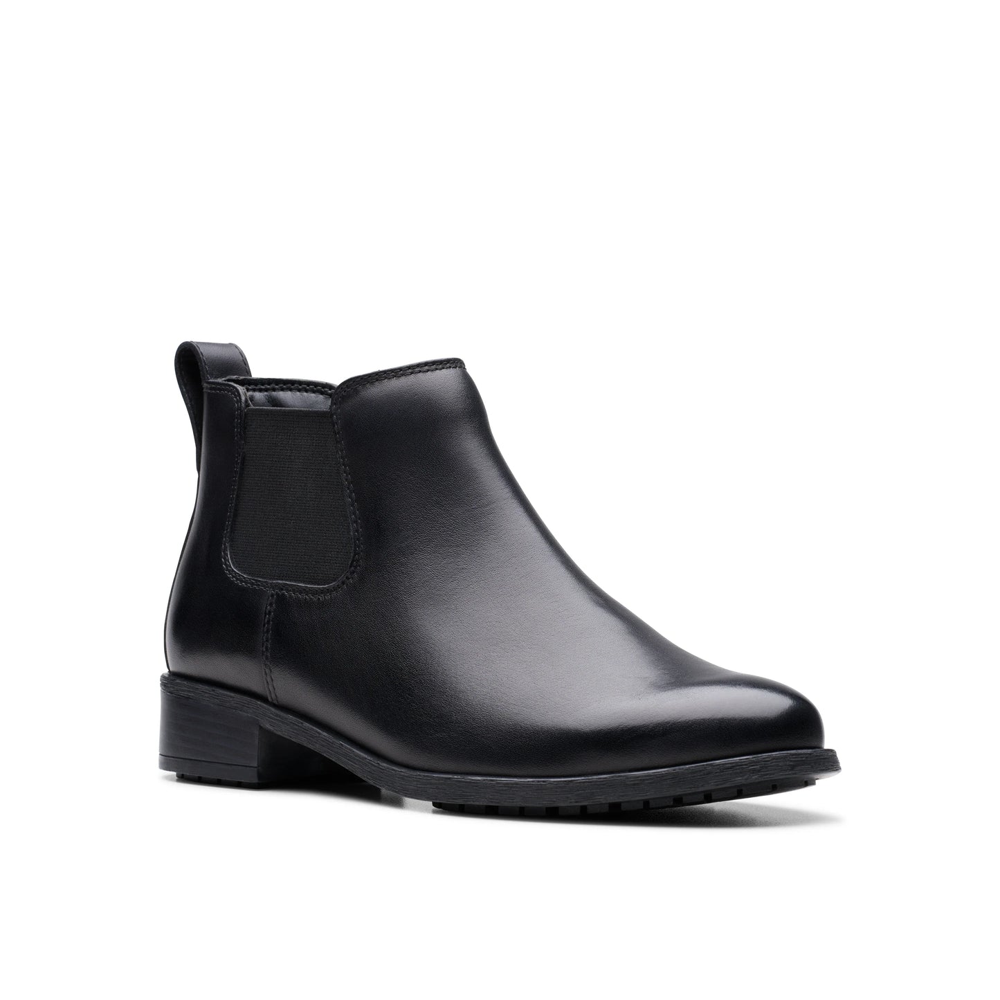 Botas para mujer de la marca clarks modelo havisham top black leather en color negro