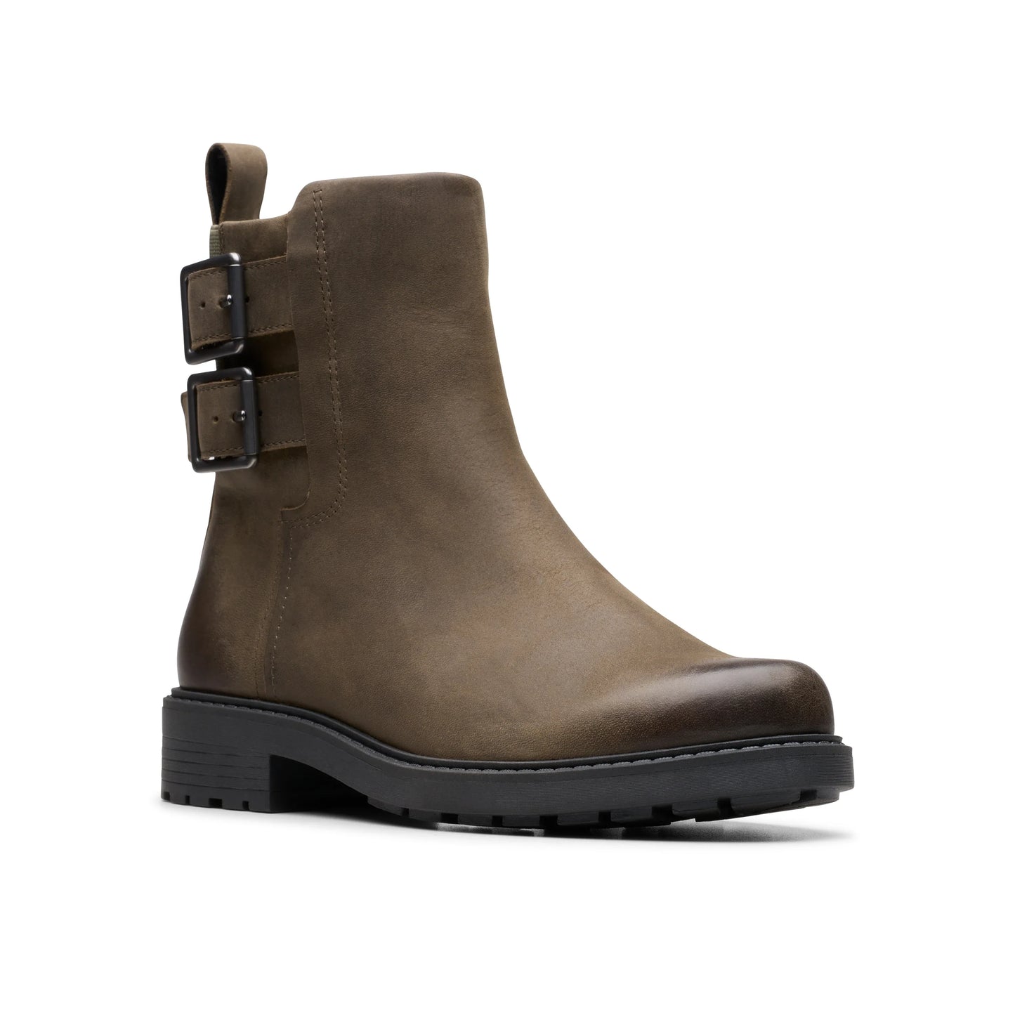 Botas para mujer de la marca clarks modelo orinoco2 bay mole grey lea en color gris