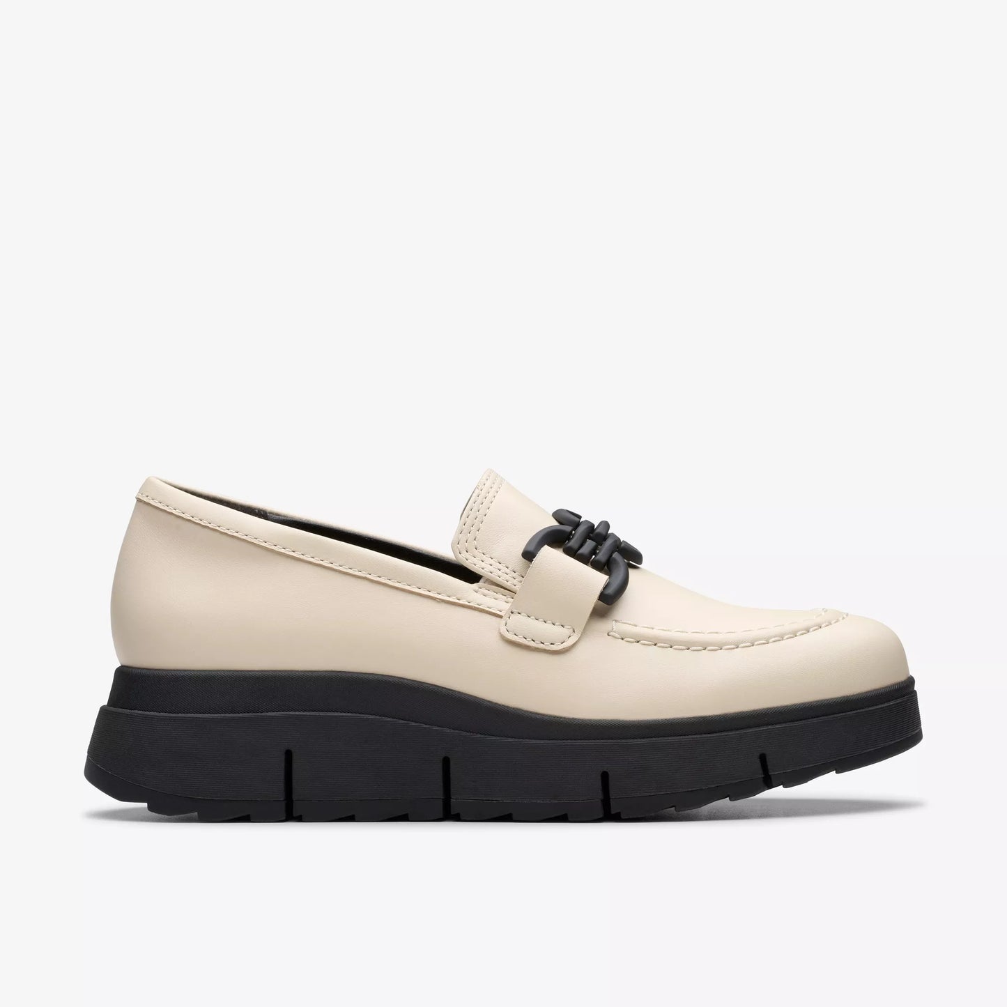 CLARKS | WOMEN'S LOAFERS | LORIINI IZZY CREAM LEATHER | BEIGE