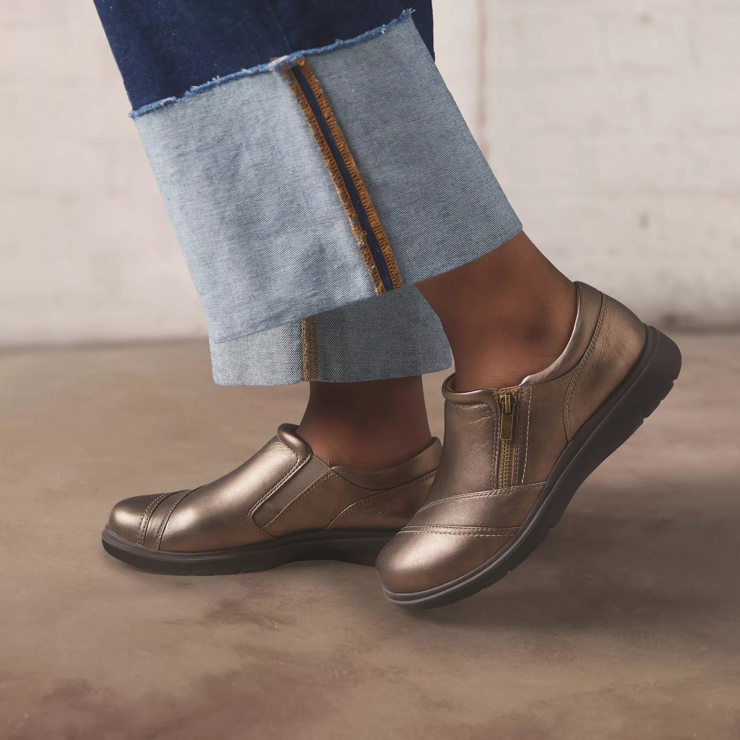 CLARKS | ZAPATOS CASUAL MUJER | CERTINA PURE ANTIQUE BRONZE | MARRÓN