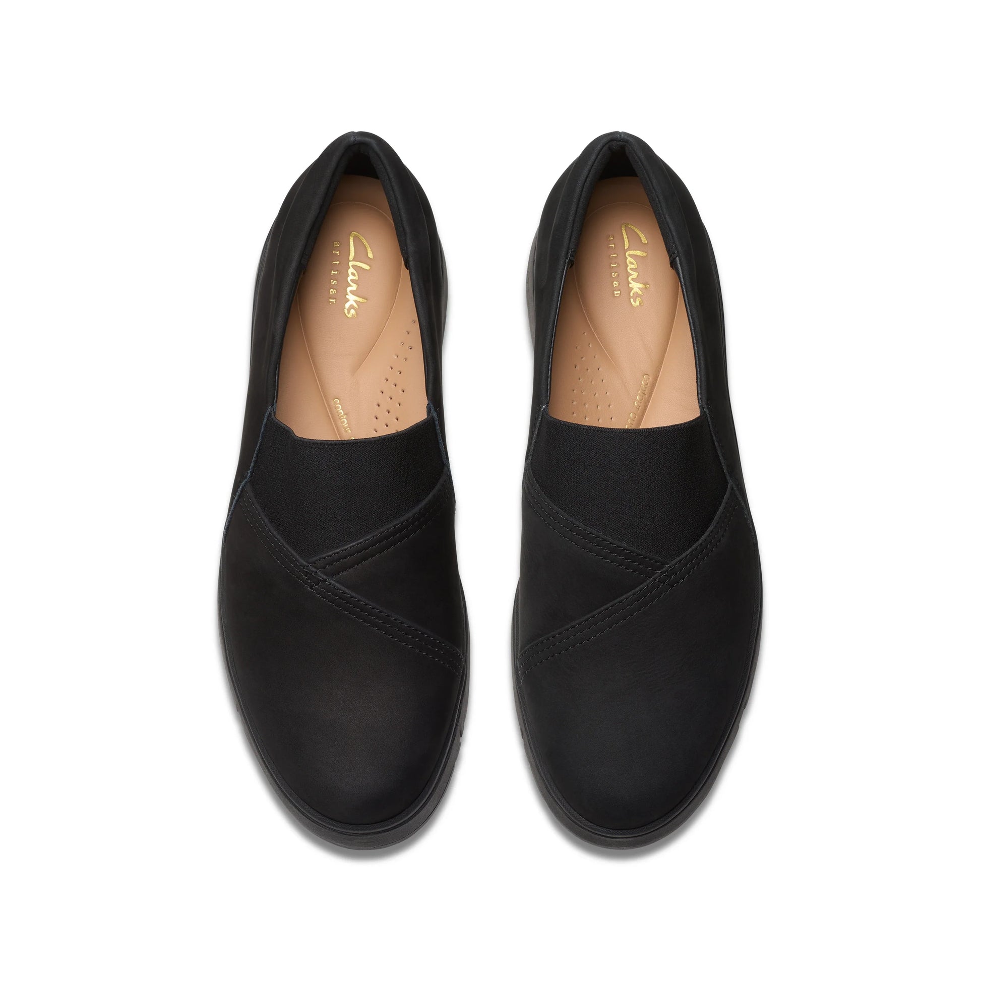 Zapatos casual para mujer de la marca clarks modelo loriini west black en color negro