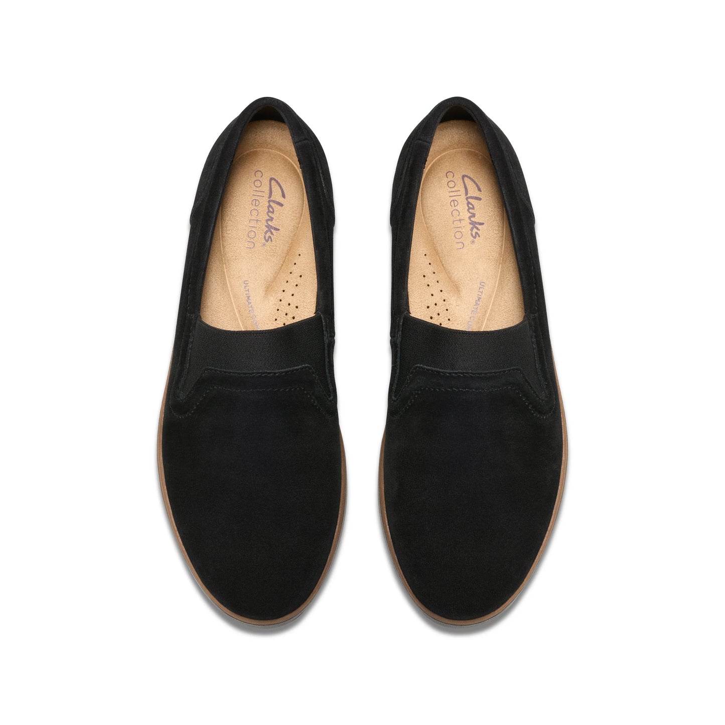 Zapatos casual para mujer de la marca clarks modelo zylah sky black sde en color negro