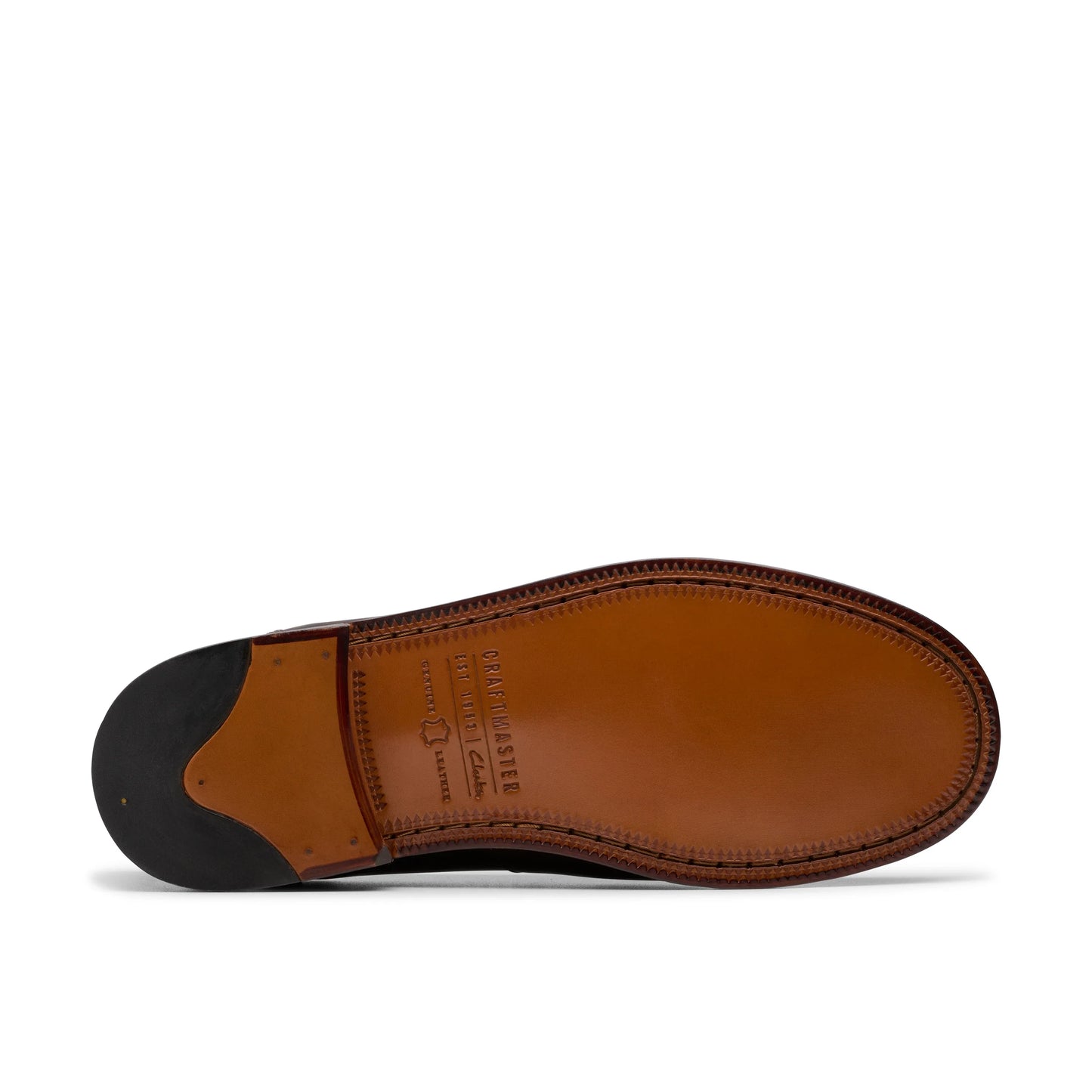 Zapatos de vestir para hombre de la marca clarks modelo craftjames lo dark brown lea en color marrón