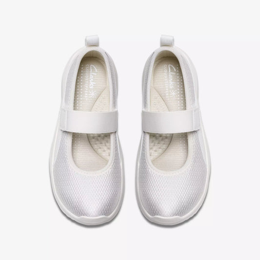 CLARKS | SNEAKERS | WOMEN | SOLEVANA JANE WHITE | WHITE