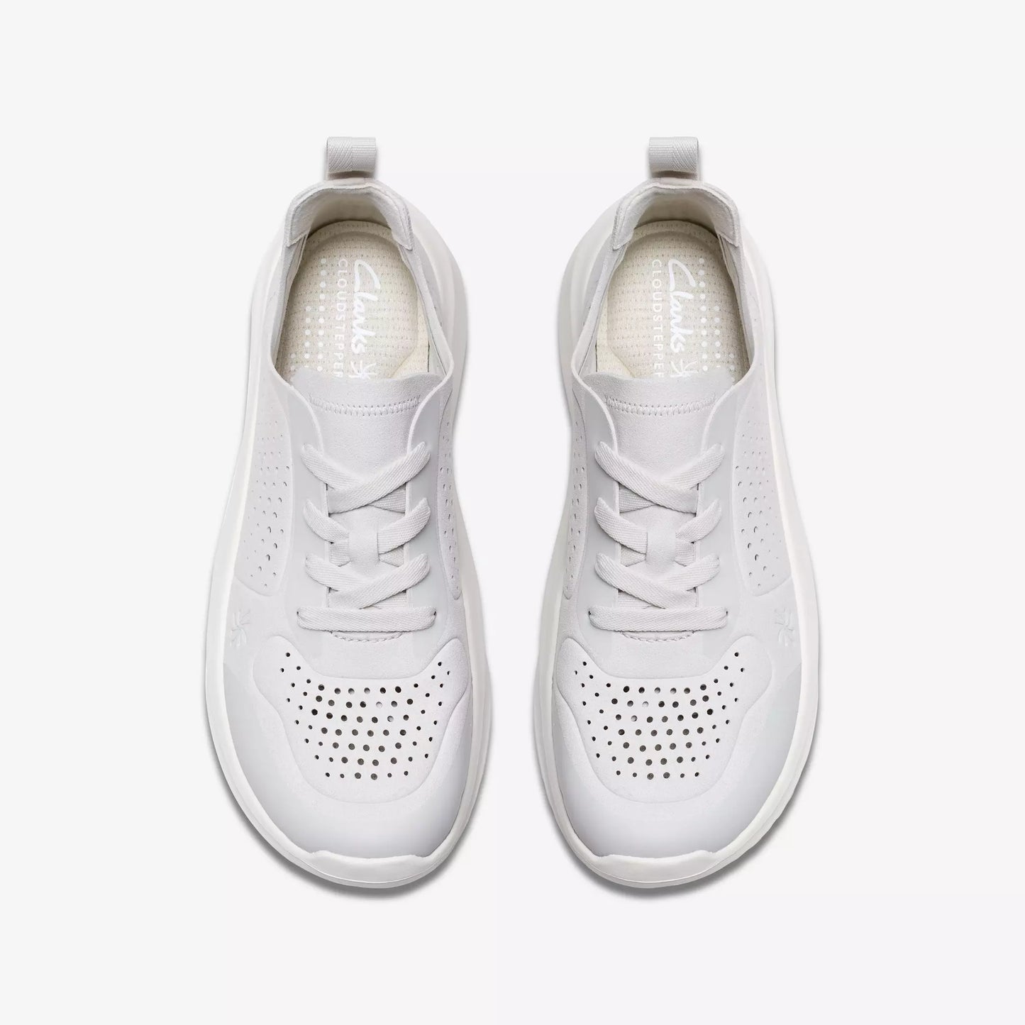 CLARKS | SNEAKERS | MUJER | SOLEVANA TIE OFF WHITE | BLANCO