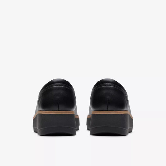 CLARKS | MOCASINES | MUJER | ZYLAH SKY BLACK LEATHER | NEGRO