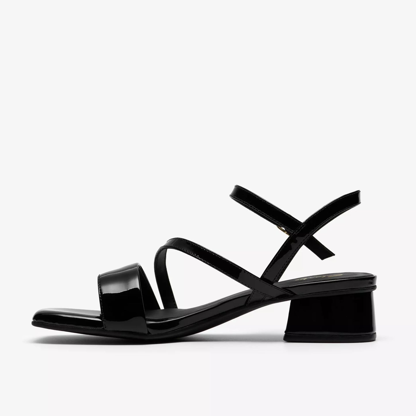 CLARKS | SANDALIAS | MUJER | SERINA35 STRAP BLACK PAT | NEGRO
