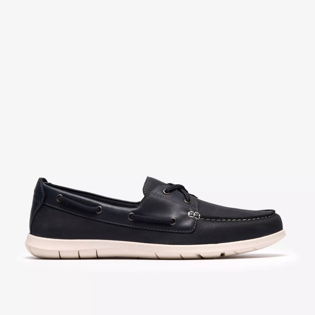 CLARKS | SNEAKERS | HOMBRE | FLEXWAY 2EYE NAVY NUBUCK | AZUL