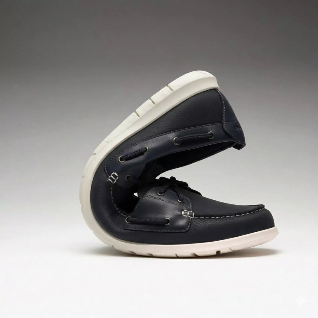 CLARKS | SNEAKERS | HOMBRE | FLEXWAY 2EYE NAVY NUBUCK | AZUL