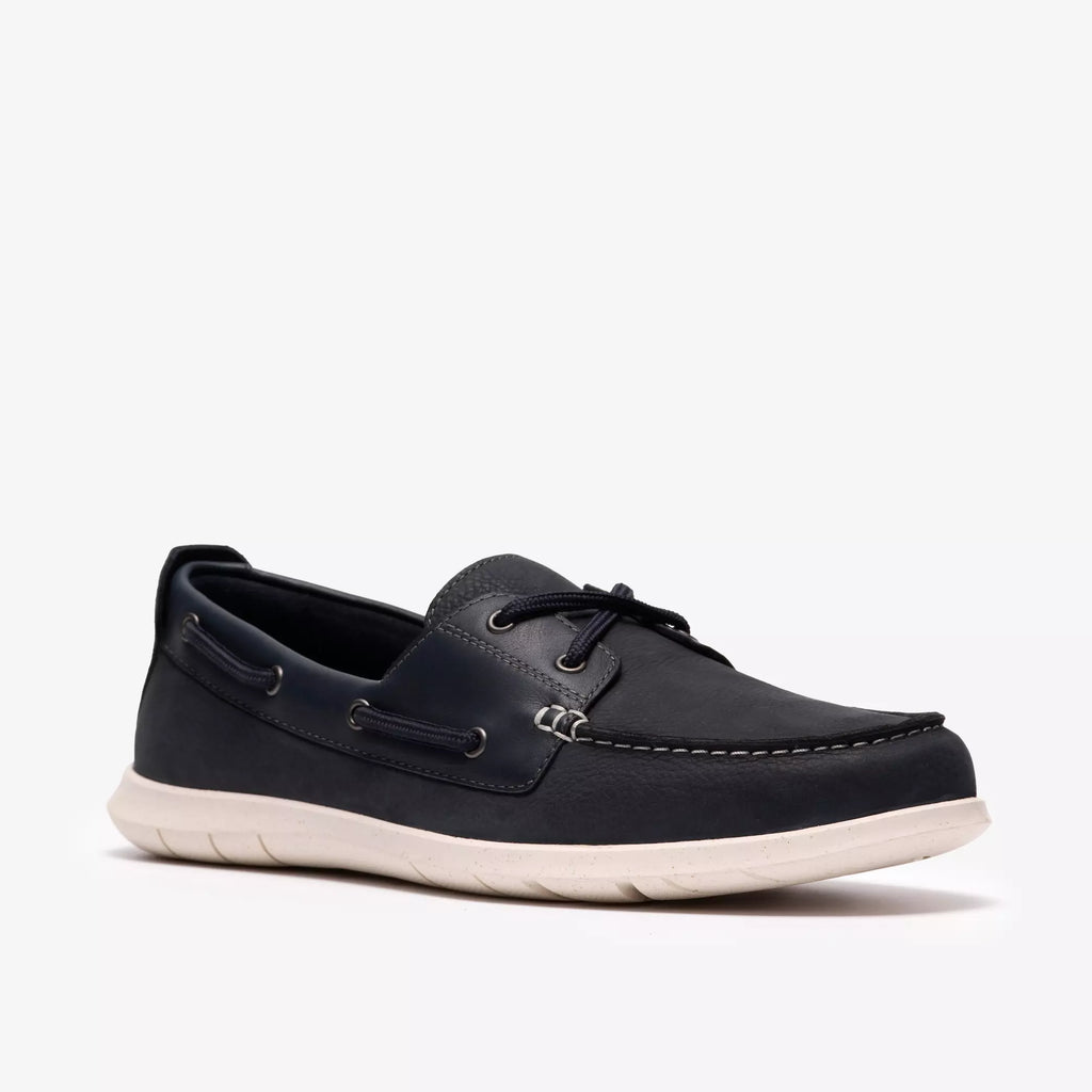 CLARKS | SNEAKERS | HOMBRE | FLEXWAY 2EYE NAVY NUBUCK | AZUL