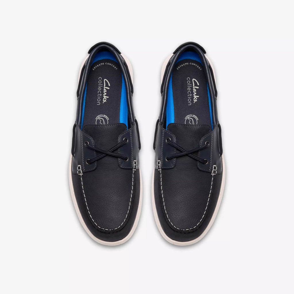 CLARKS | SNEAKERS | HOMBRE | FLEXWAY 2EYE NAVY NUBUCK | AZUL