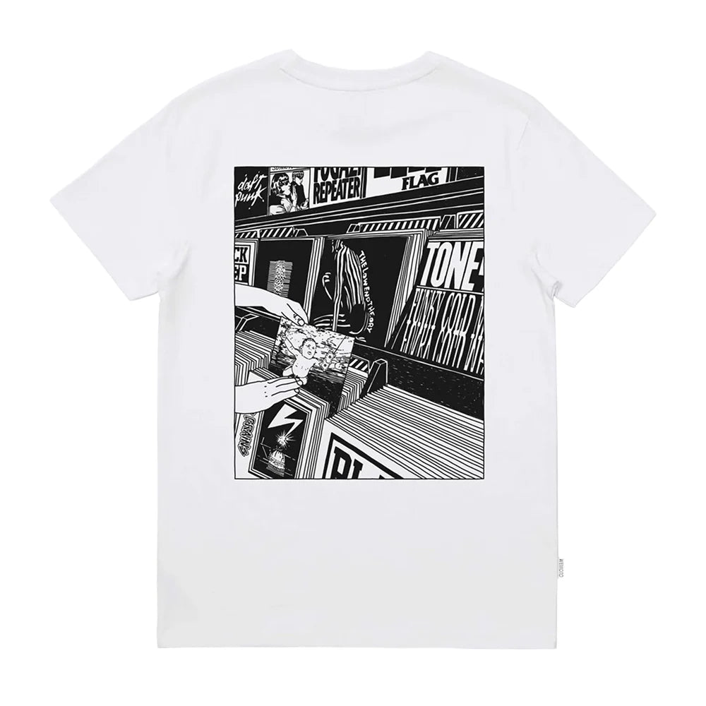 WEMOTO | CAMISETAS | HOMBRE | CRATE TEE WHITE | BLANCO