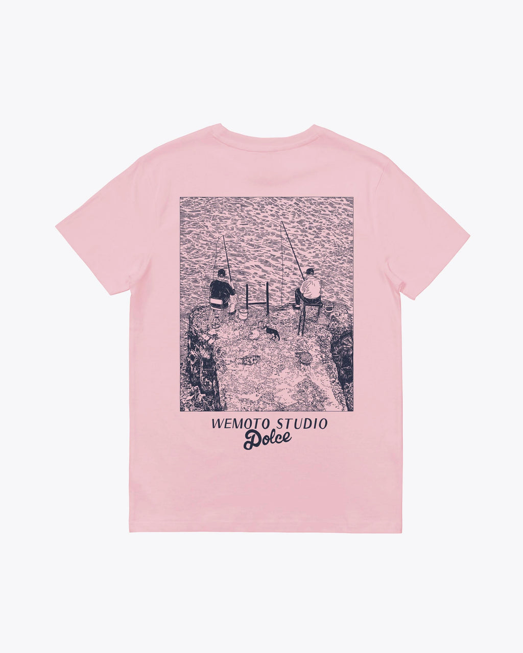 WEMOTO | CAMISETAS | HOMBRE | FRATELLI TEE COTTON PINK | ROSA
