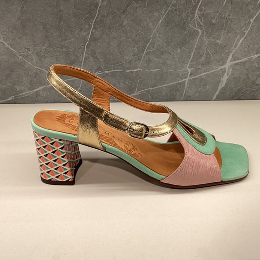 CHIE MIHARA | महिलाओं के सैलून के जूते | LORVINA MULTICOLOR | गुलाबी