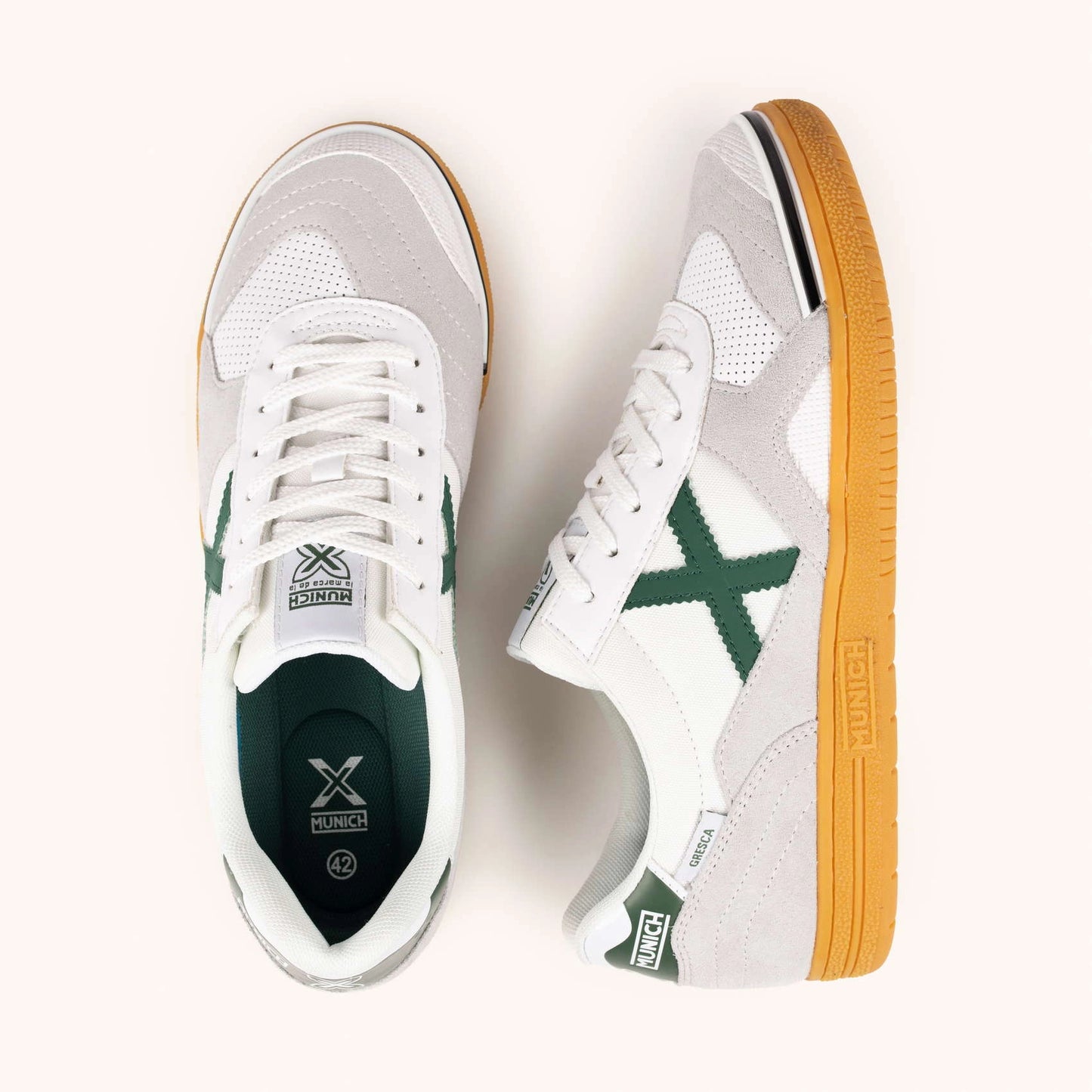 MUNICH | SNEAKERS | MEN'S | GRESCA XLS 325 | WHITE