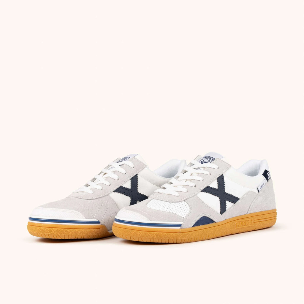 MUNICH Gresca XLS 327: أبيض سنيكرز للرجال