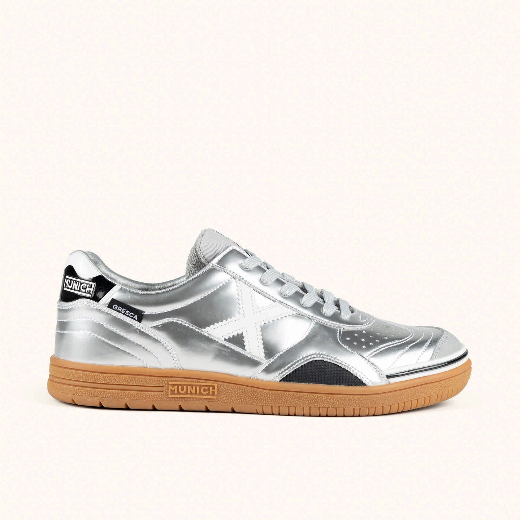 MUNICH Gresca: argento sneakers unisex