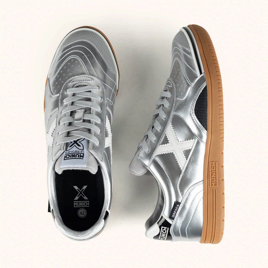 MUNICH Gresca: argento sneakers unisex